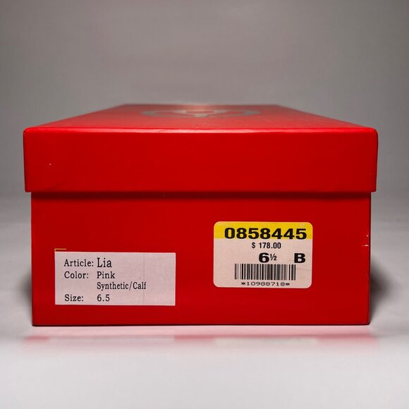 The WISHBONE Collection by Browns Shoes | Lia Pink Slip-On Loafers - Picture 9 of 9